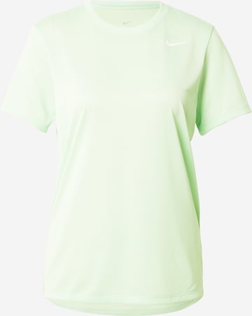Tricou funcțional de la NIKE pe verde: față