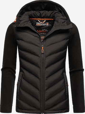 MARIKOO Between-Season Jacket 'Mount Haruna' in Black: front