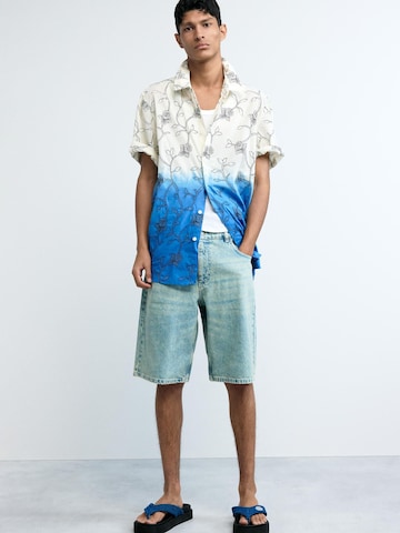 Desigual Regular fit Ing - kék