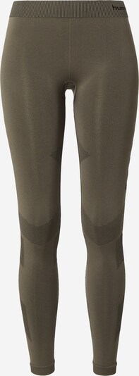 Hummel Workout Pants in Khaki / Black, Item view