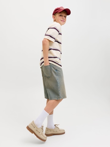 Jack & Jones Junior Voľný strih Džínsy 'JJAlex' - Modrá