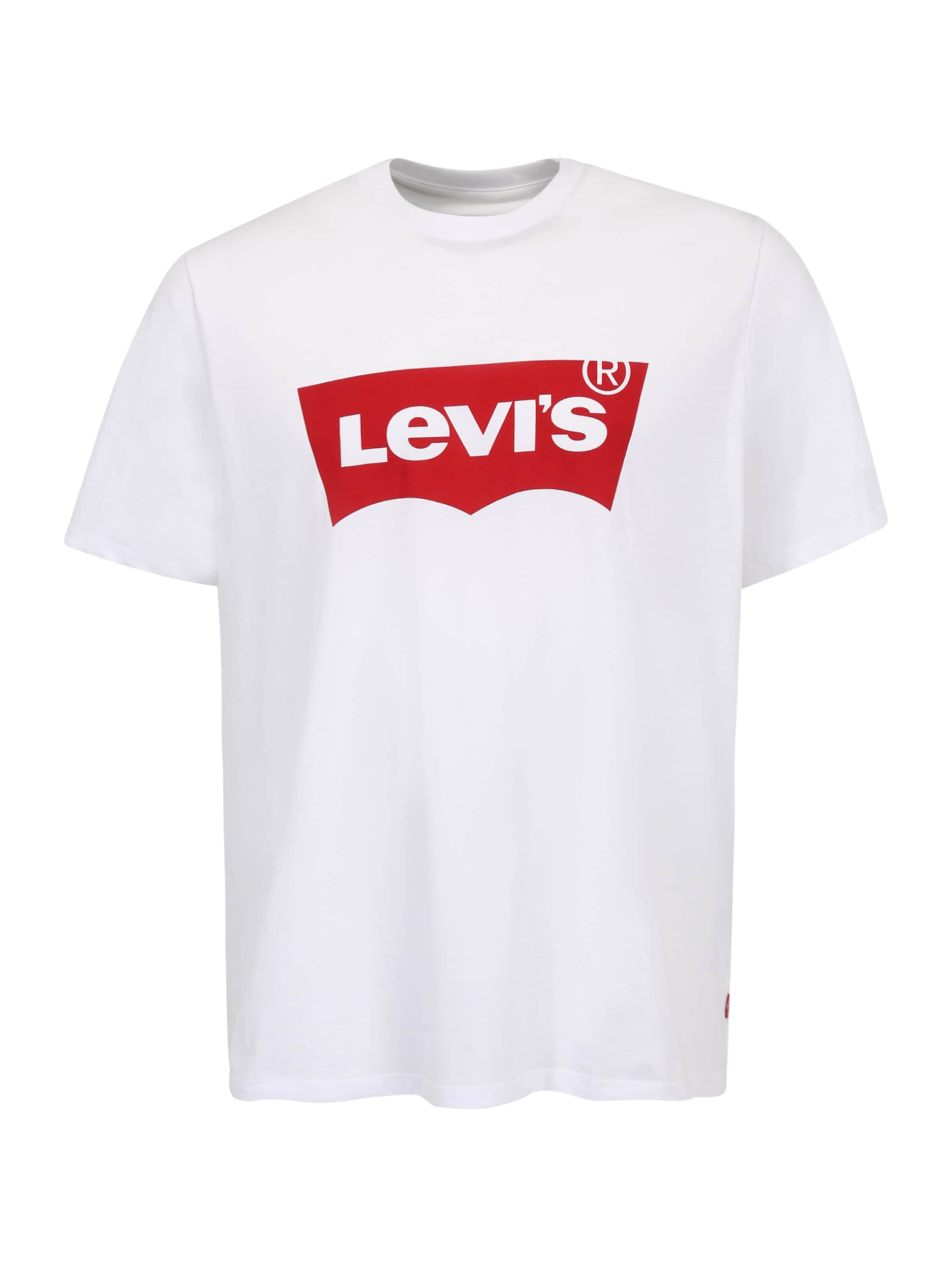 Levi's® Big & Tall Bluser & t-shirts 'B&T Big Graphic Tee' i hvid: forside