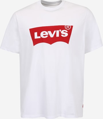 Levi's® Big & Tall Shirt 'B&T Big Graphic Tee' in White: front