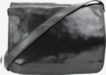 bupell Messenger 'Eugenio Piccolo' in Schwarz: Vorderseite