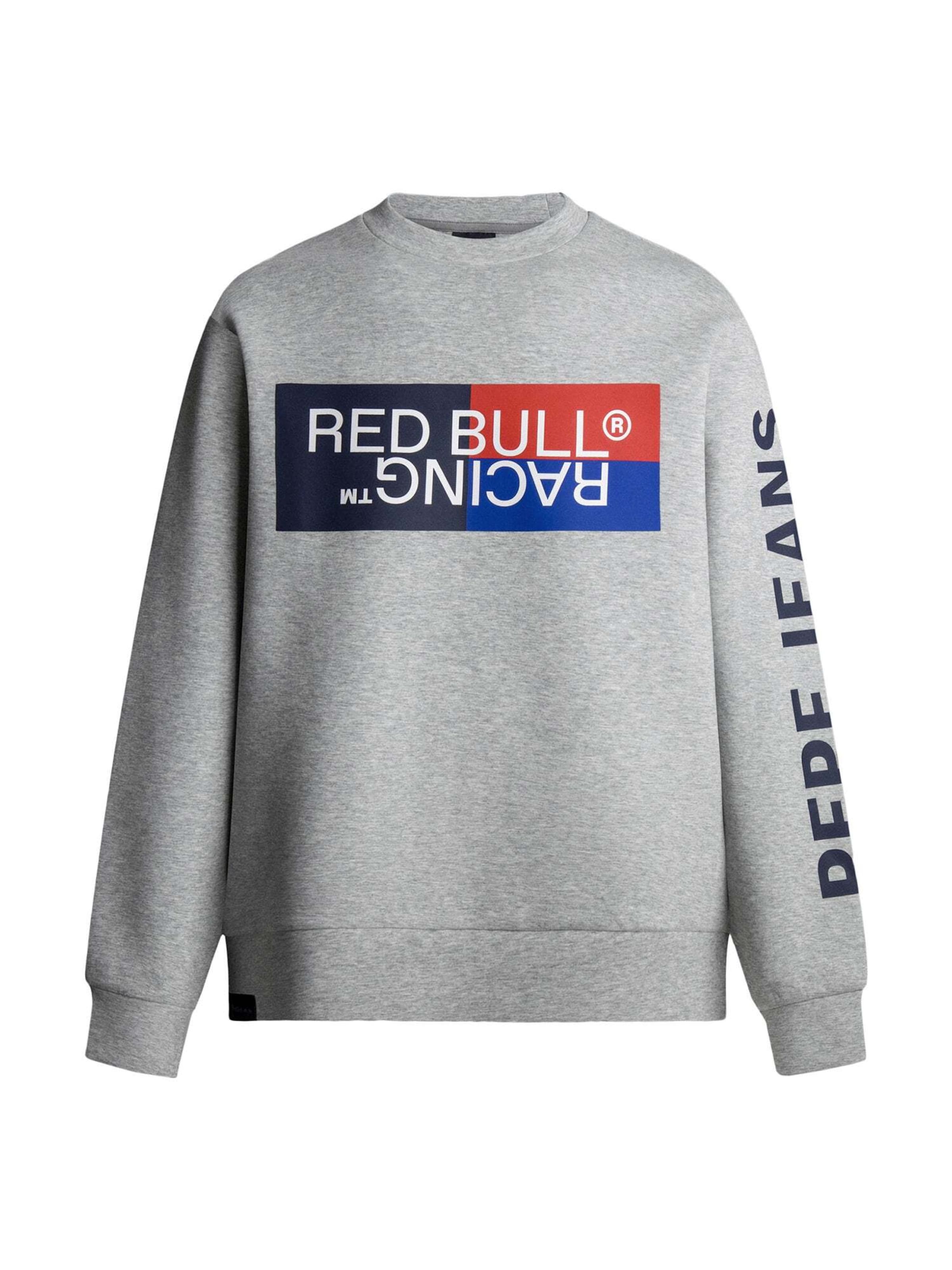 Felpa di Red Bull Racing x Pepe Jeans in grigio: frontale