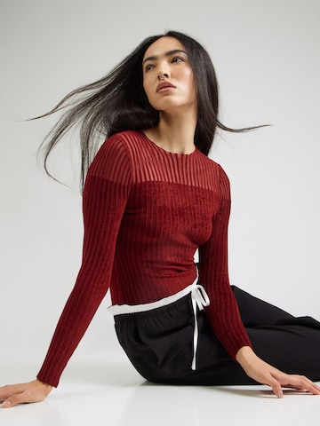 GUESS Trui 'ROWENA' in Rood: voorkant