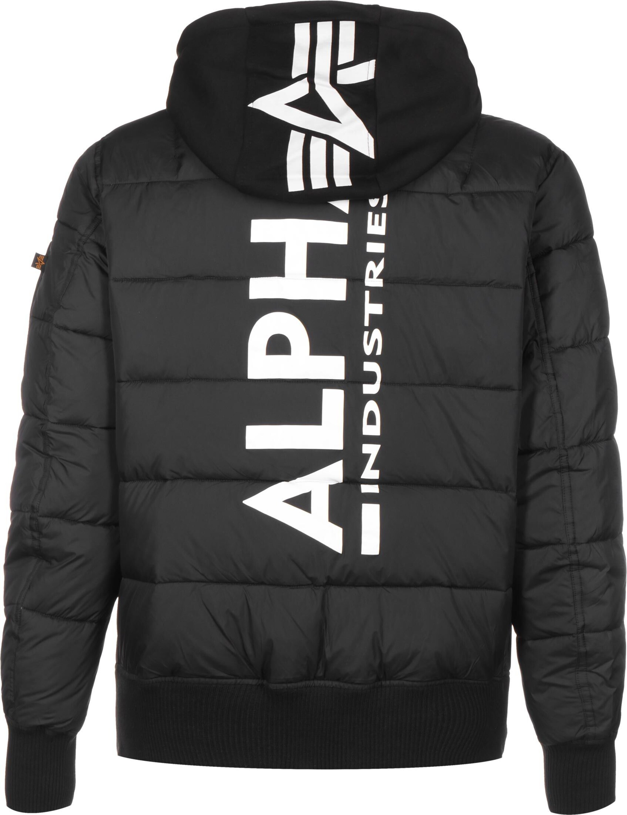 Männer Jacken ALPHA INDUSTRIES Winterjacke in Schwarz - QS48770 Männer Jacken ALPHA INDUSTRIES Winterjacke in Schwarz - QS48770