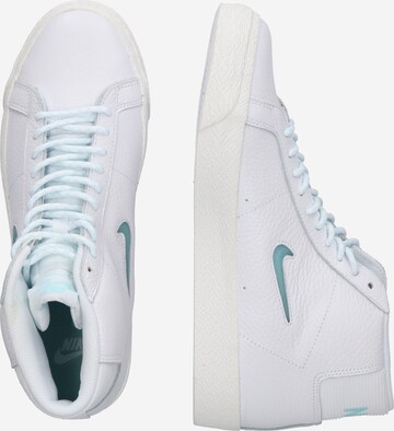 Nike SB Magas szárú sportcipők 'ZOOM BLAZER' - fehér