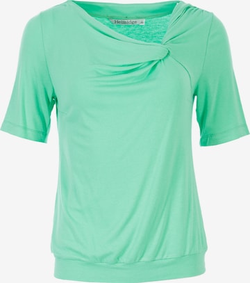 HELMIDGE Shirt in Groen: voorkant