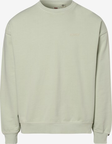 LEVI'S ® Sweatshirt 'Red Tab Sweats Crew' in Green: front