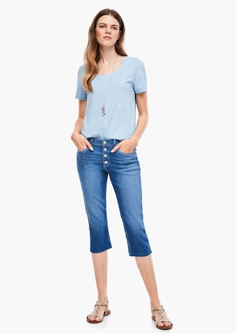 Regular Jeans 'Betsy' de la s.Oliver pe albastru