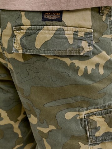 JACK & JONES regular Cargobukser i grøn