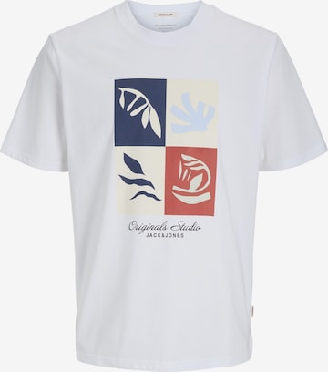 JACK & JONES Shirt in Wit: voorkant