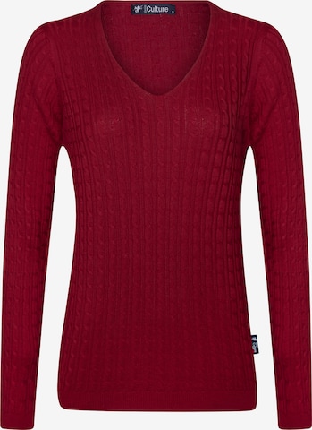 DENIM CULTURE - Pullover 'Verla' em vermelho: frente