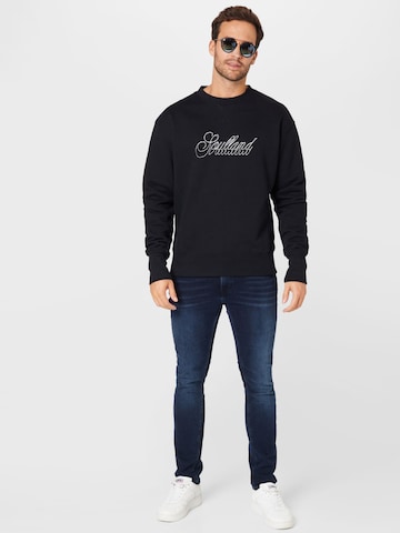 Soulland Sweatshirt in Schwarz