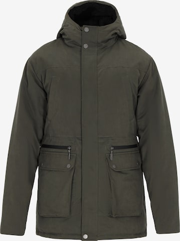 DreiMaster Klassik Демисезонная парка в Зеленый: спереди