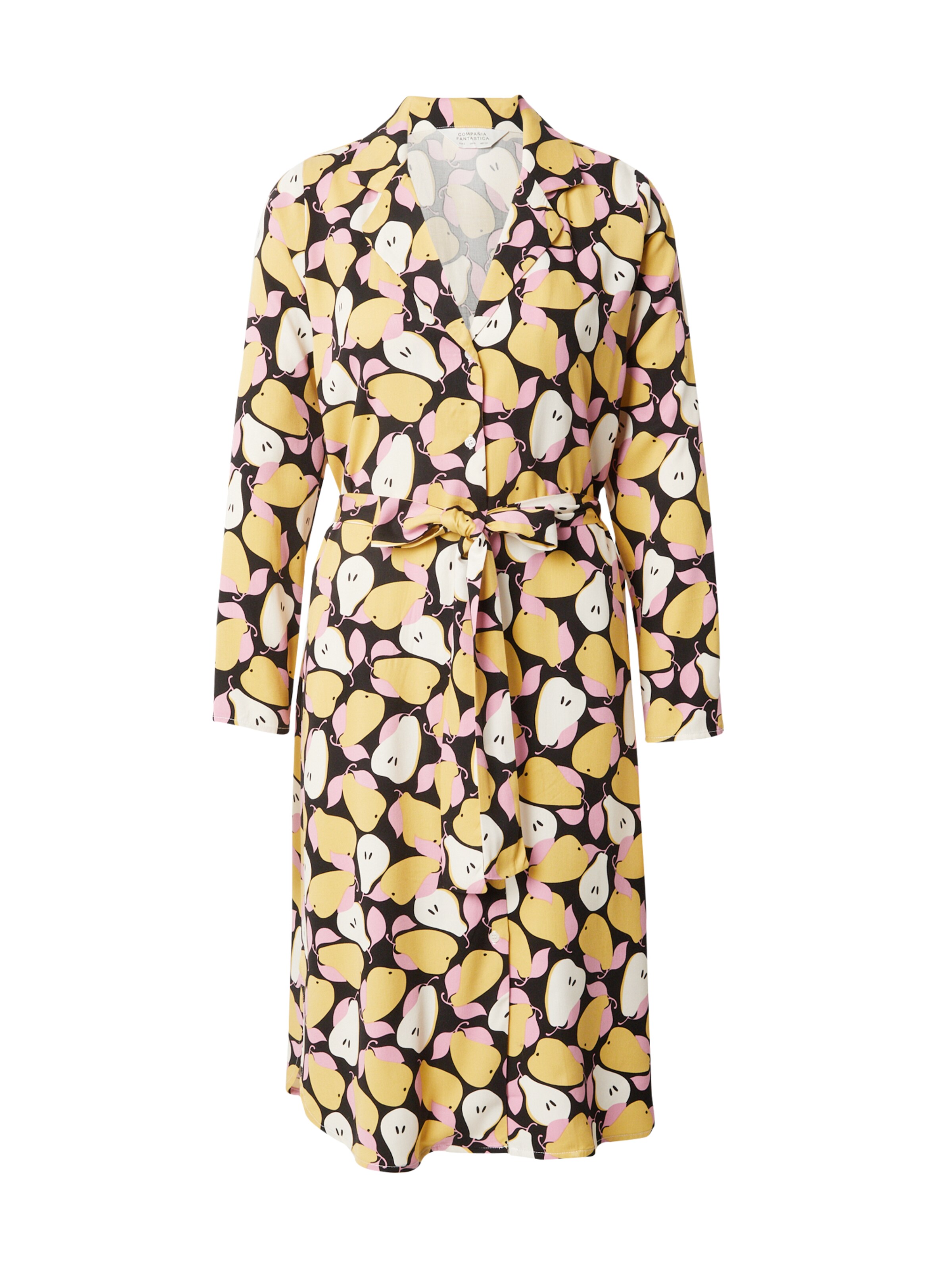 Compania Fantastica Shirt dress in Black: front