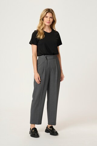 Regular Pantalon 'Merle' Kaffe en gris