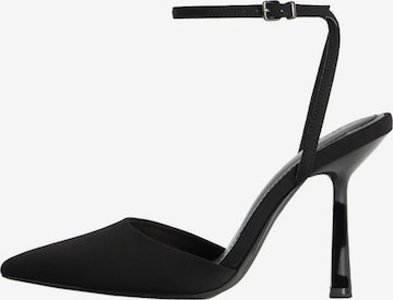 Bershka Slingpumps in Zwart