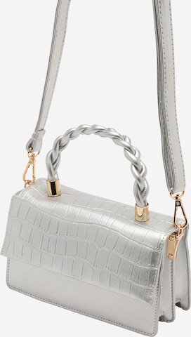 Nasty Gal - Bolso de mano en plata: frente