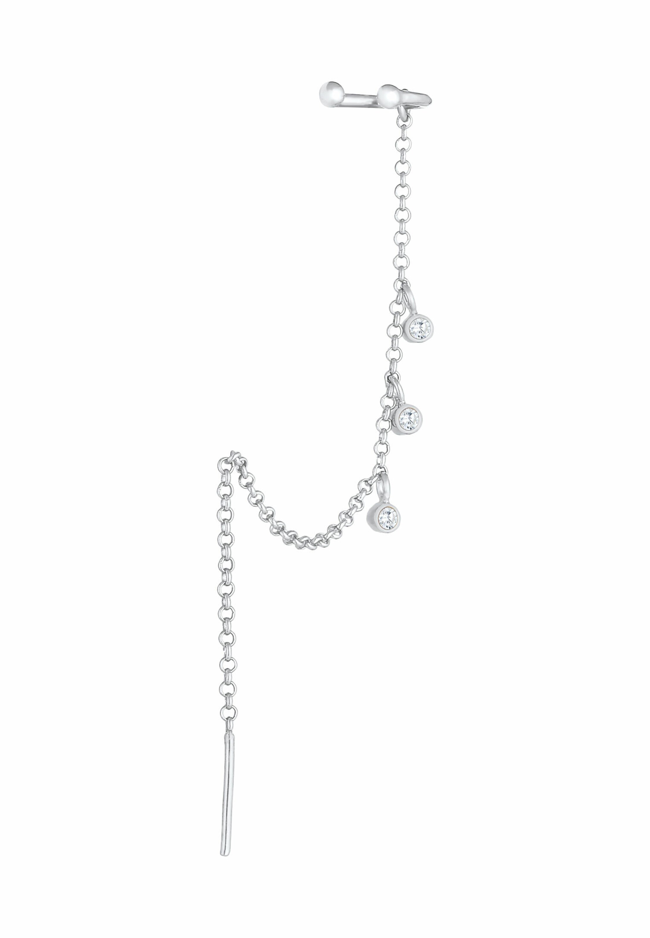 ELLI Earrings in Silver: front