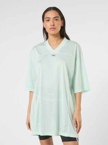 Abito 'CAPALLE oversized v-neck mesh t-shirt dress' di FILA in blu: frontale