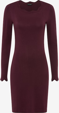 LAURA SCOTT Strickkleid in Rot: Vorderseite