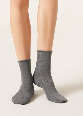 CALZEDONIA Socken in Grau: Vorderseite