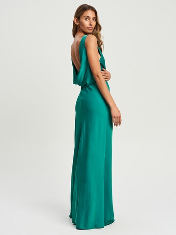 Chancery Dress 'CHLOE' in Green: back