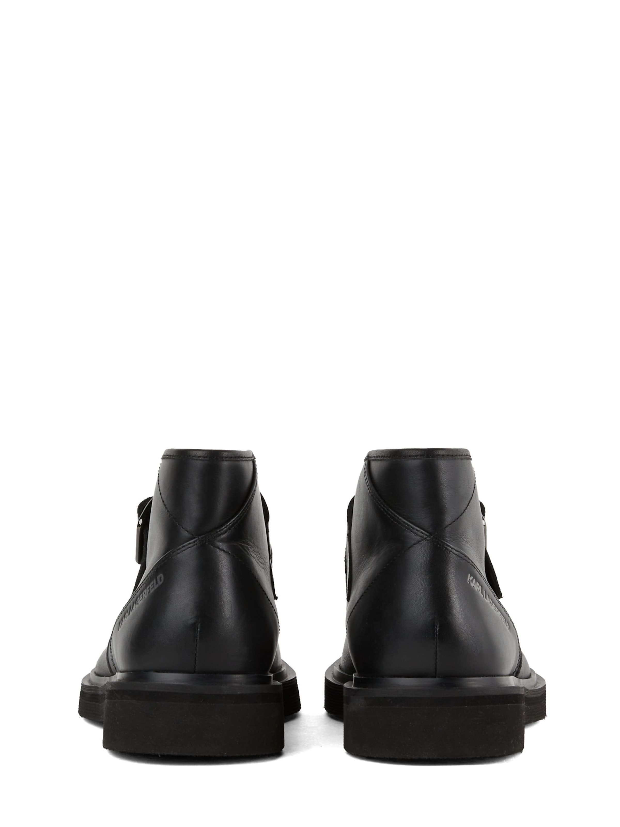 Karl Lagerfeld Bakancsok 'Karnaby' - fekete