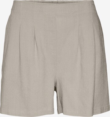 VERO MODA Pleat-Front Pants 'JESMILO' in Grey: front