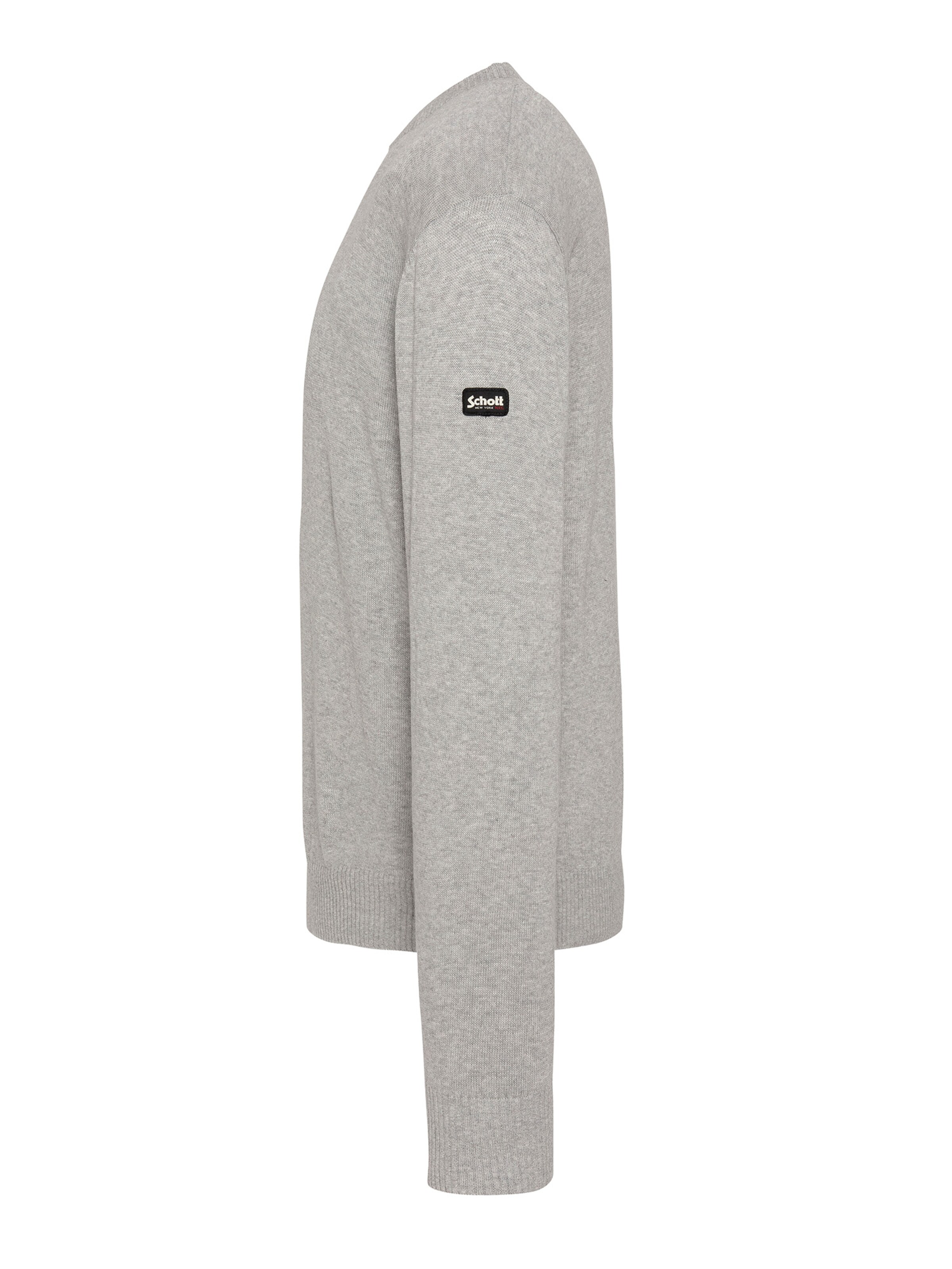 Schott NYC Sweater in Grey