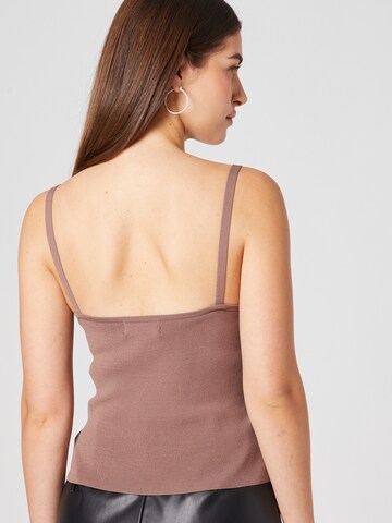 Guido Maria Kretschmer Women Top 'Camilla' in Brown