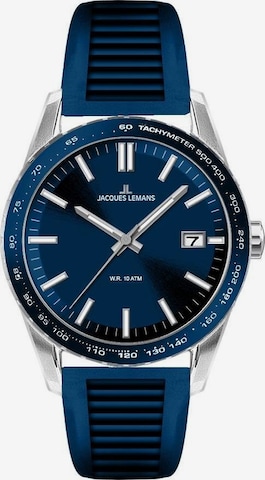 Jacques Lemans Analog Watch 'Liverpool' in Blue: front