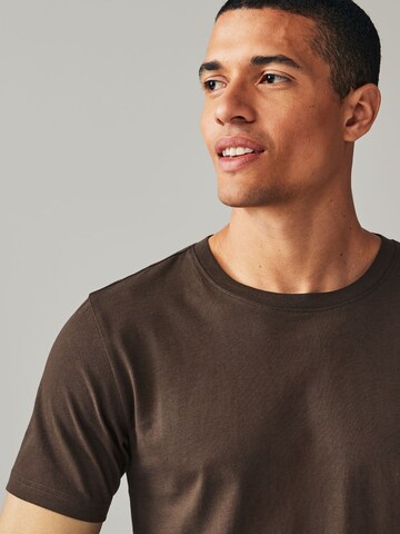 Next - Camisa 'Essential' em castanho