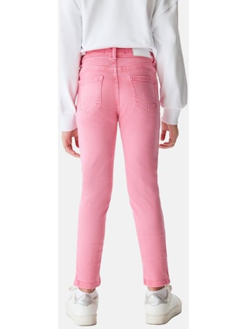 LTB Jeans - regular Vaquero 'LTB Jeans Isabella G Mid Waist Asymmetric Jeanshose' en rosa