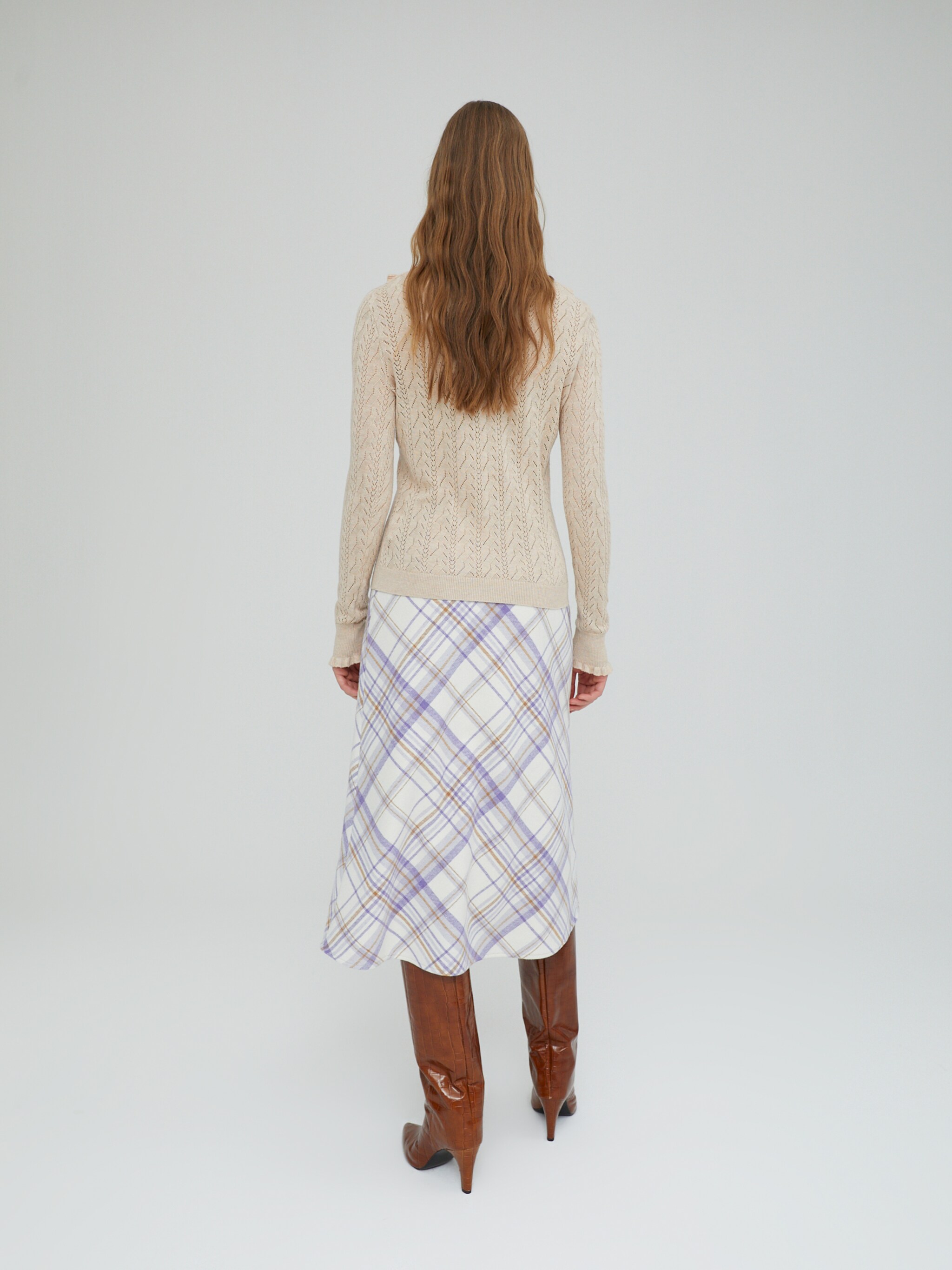 EDITED Produits Pull-over 'Elka' beige chiné