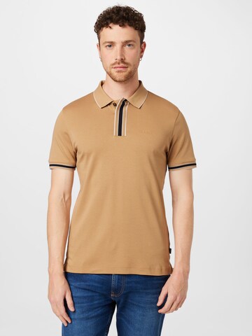 BOSS Black - Camiseta 'Parlay 185' en beige: frente