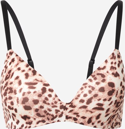 Hunkemöller Soutien-gorge 'Mona' en beige clair / noir, Vue avec produit