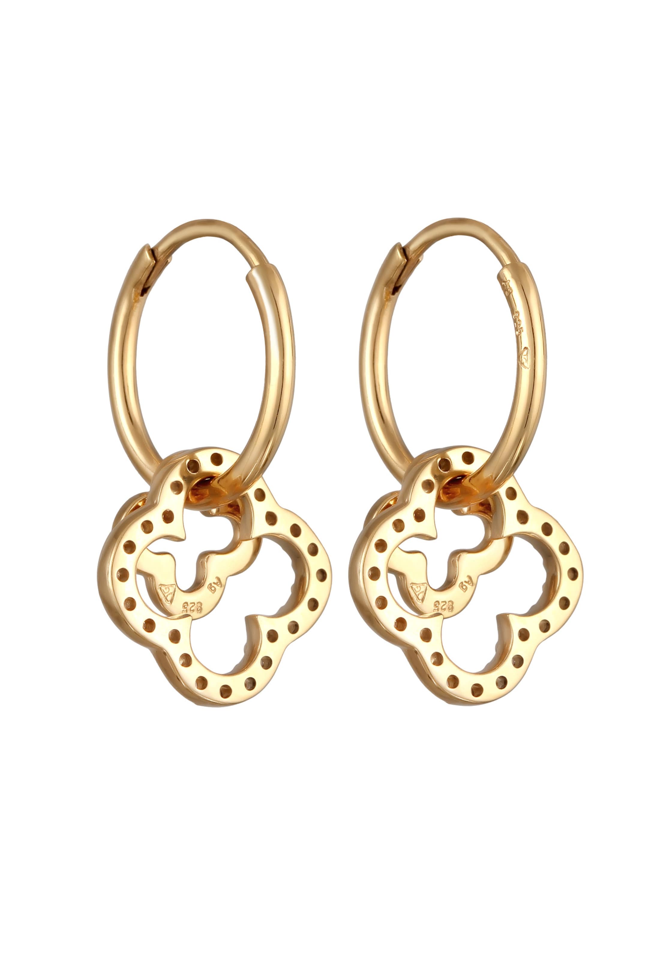 ELLI Náušnice – zlatá