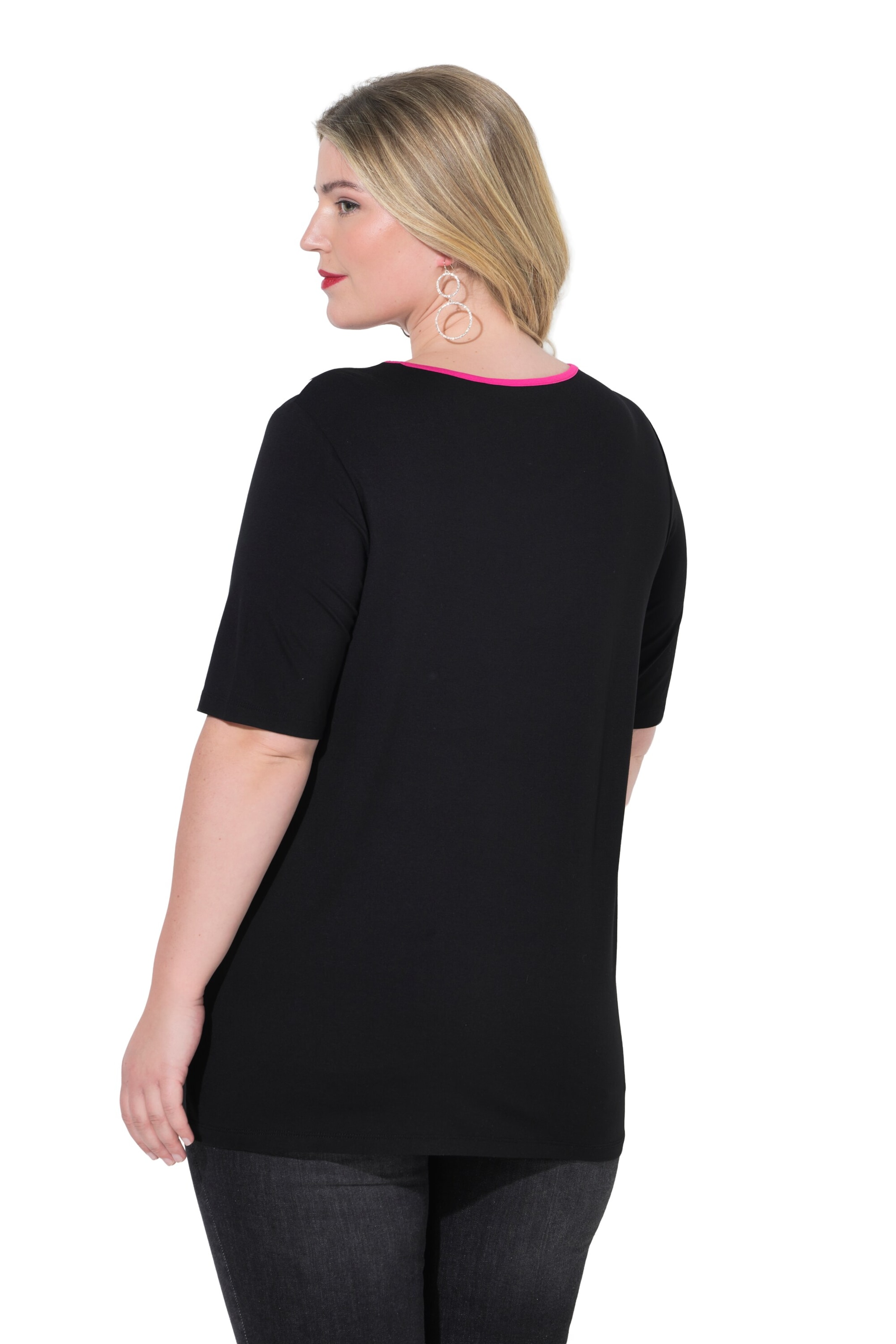 MIAMODA Shirt in Black