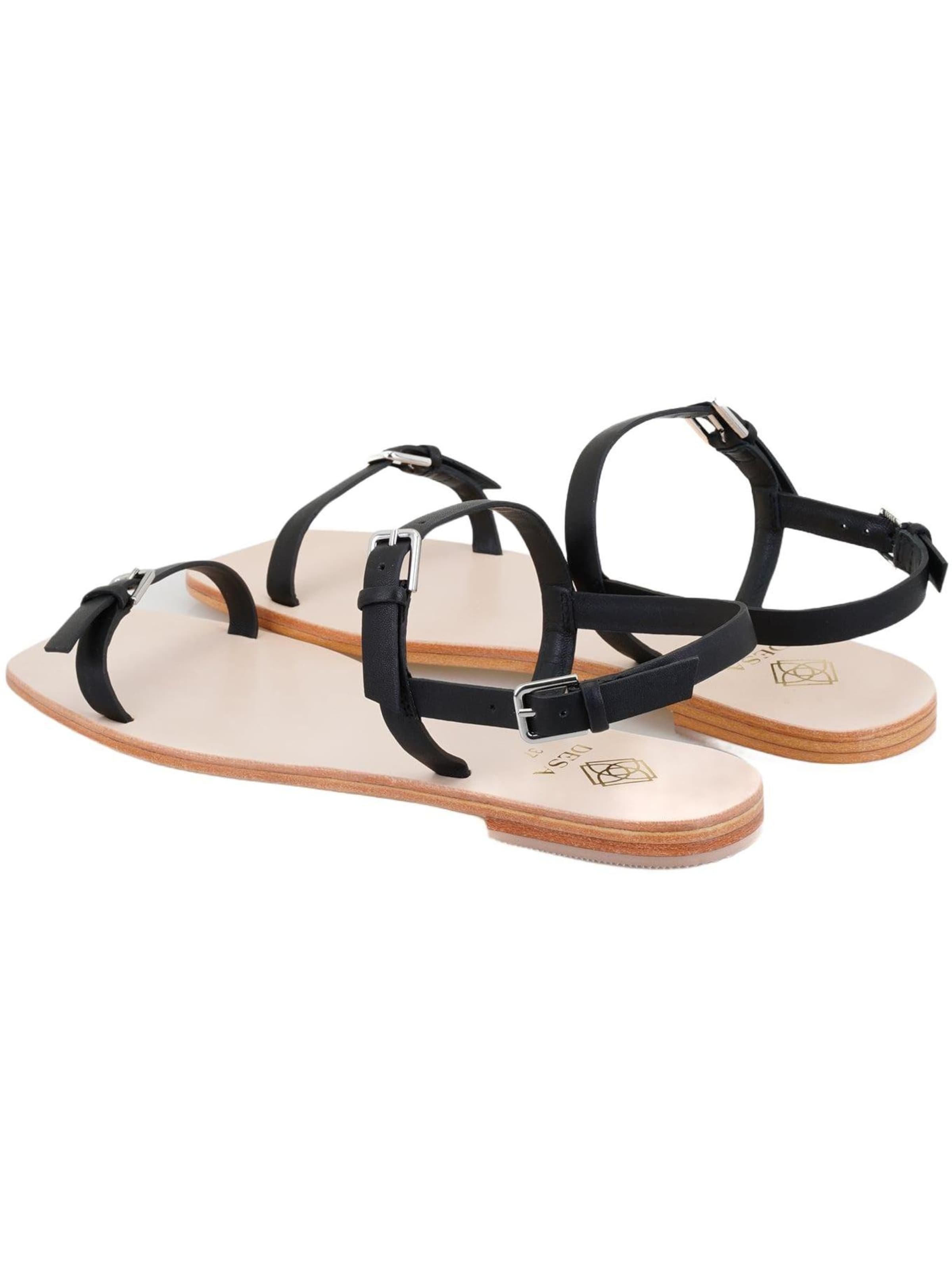 Desa - Sandalias en negro