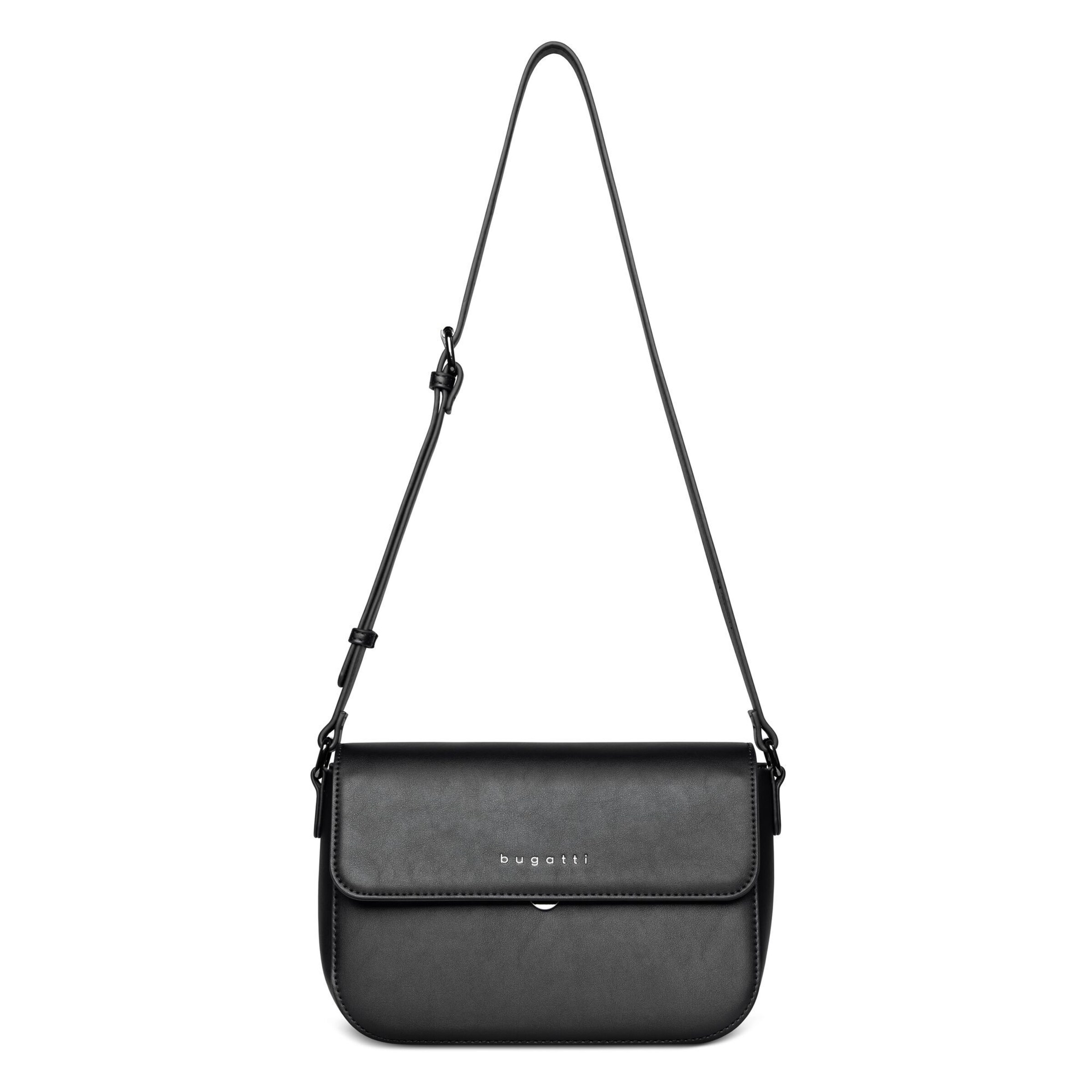 bugatti Crossbody Bag 'Almata' in Black: front