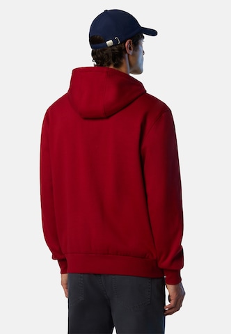 Veste de survêtement North Sails en rouge