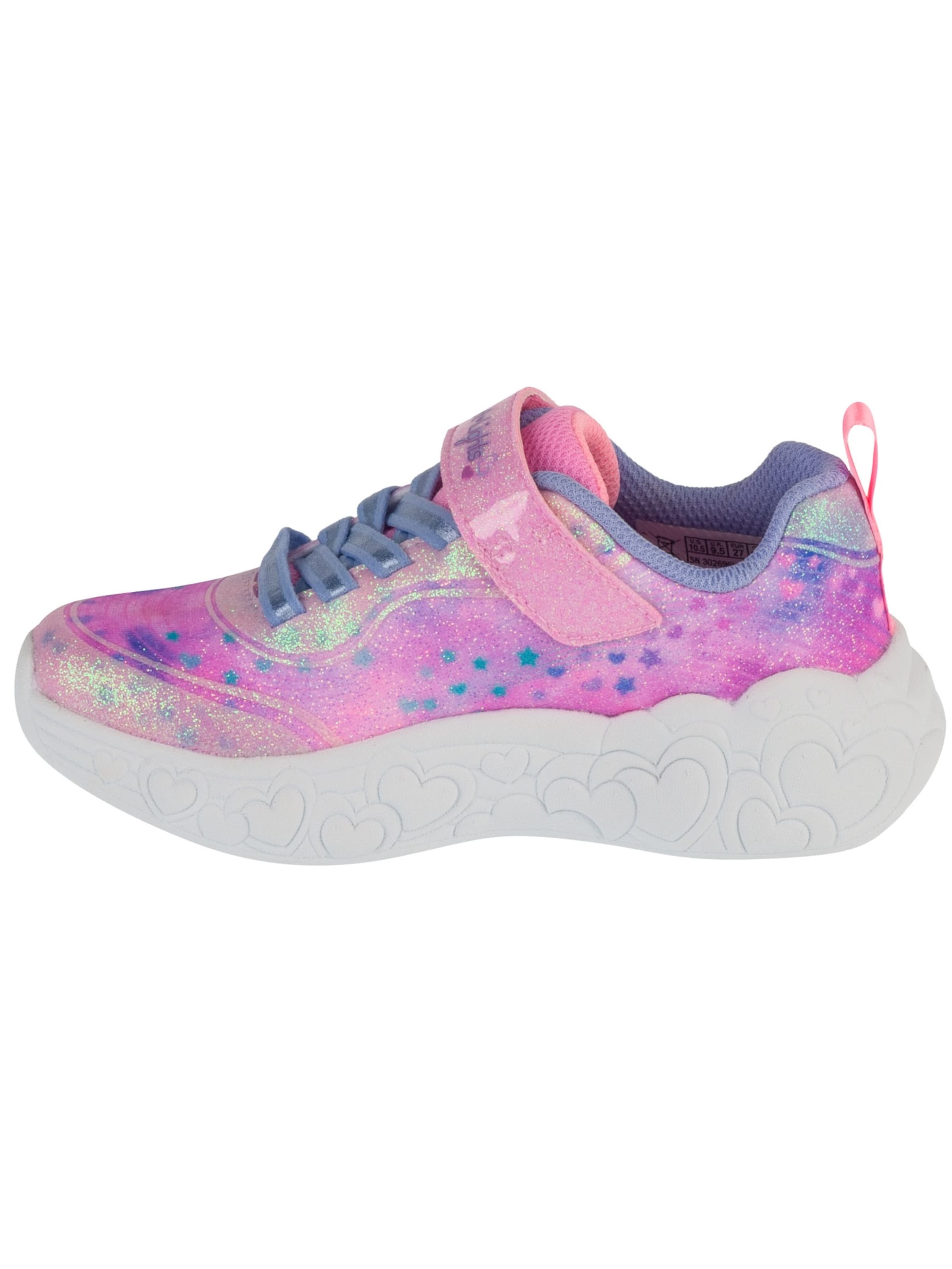 SKECHERS Sneakers 'Skechers Eternal Heart Lights' in Pink: front