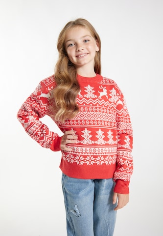 Pullover 'Mimo' di myMo KIDS in rosso: frontale