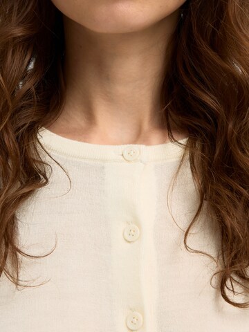 SELECTED Strickjacke 'SLFTHEA' in Beige