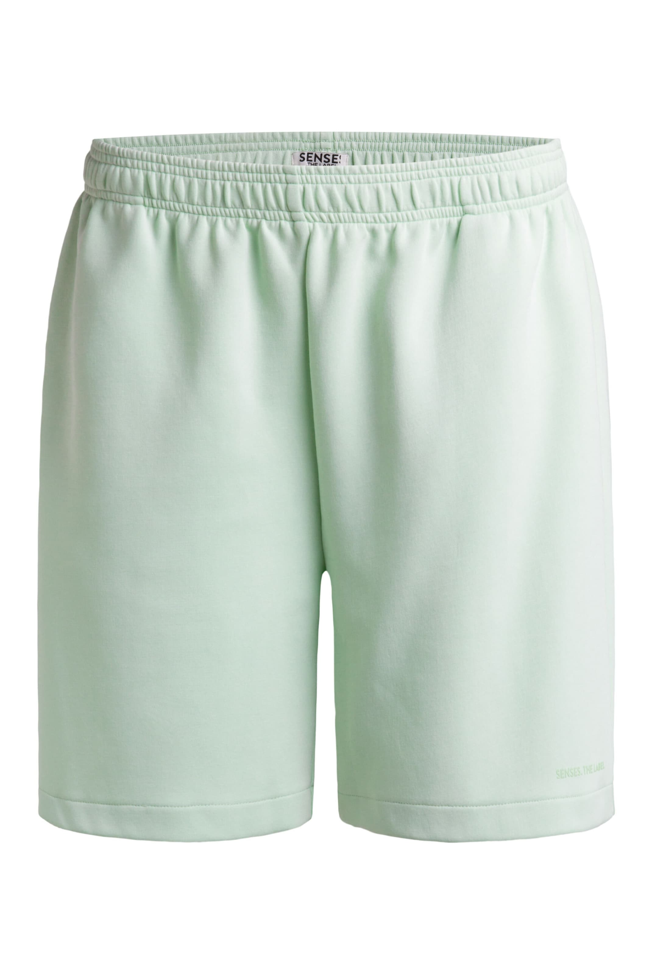 SENSES.THE LABEL Loosefit Shorts 'Pal:Mas' in Grün: Vorderseite