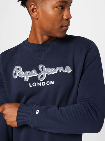 Pepe Jeans Sweatshirt 'LAMONT' in Blauw