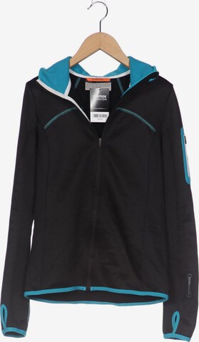 ORTOVOX Sweatshirt & Zip-Up Hoodie in S in Black: front
